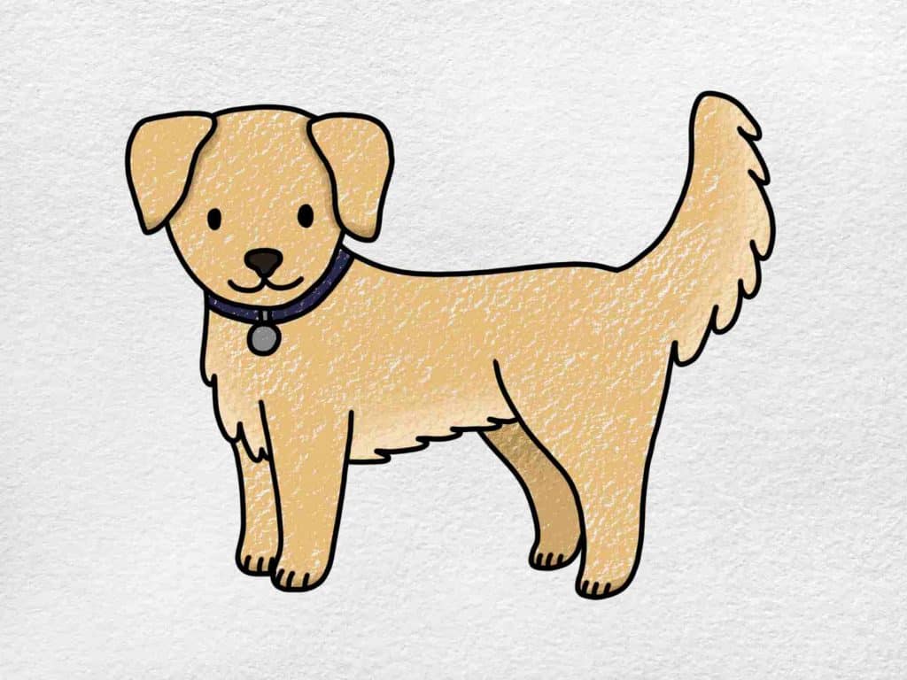 Con chó là một trong những động vật được yêu thích nhất trên thế giới, và giờ đây bạn có thể tự vẽ nó trên tấm giấy. Với sự đồng hành của hình vẽ đầy tình cảm này, bạn sẽ trở nên giỏi hơn trong nghệ thuật và yêu thêm động vật hơn nữa.