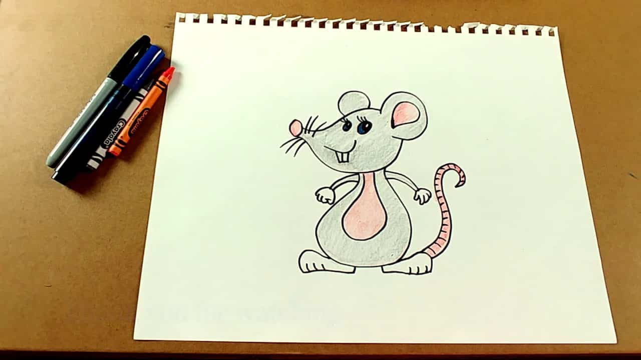 Hình Vẽ Chuột nhắt đáng yêu nhất