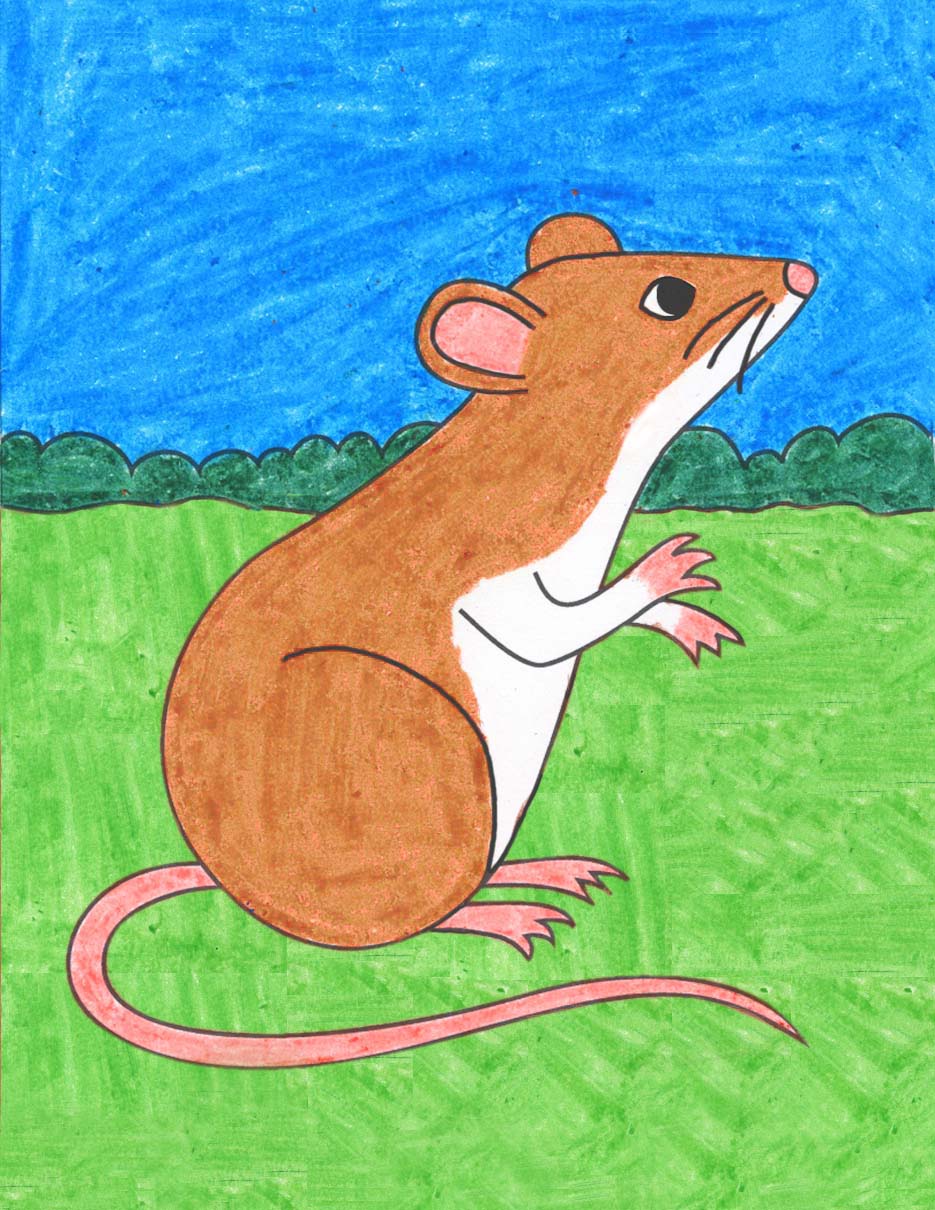 Hình Vẽ Chuột siêu đáng yêu