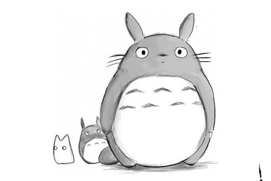 Hình Vẽ Totoro dễ thương nhất