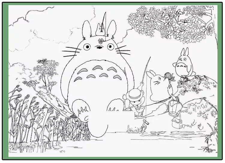 Hình Vẽ Totoro ý nghĩa