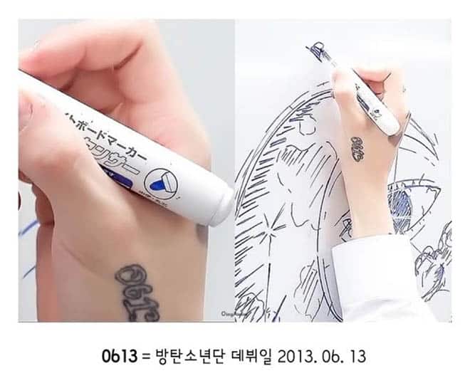 Hình xăm của Jungkook Giải mã ý nghĩa 12 mẫu tattoo  TRẦN HƯNG ĐẠO