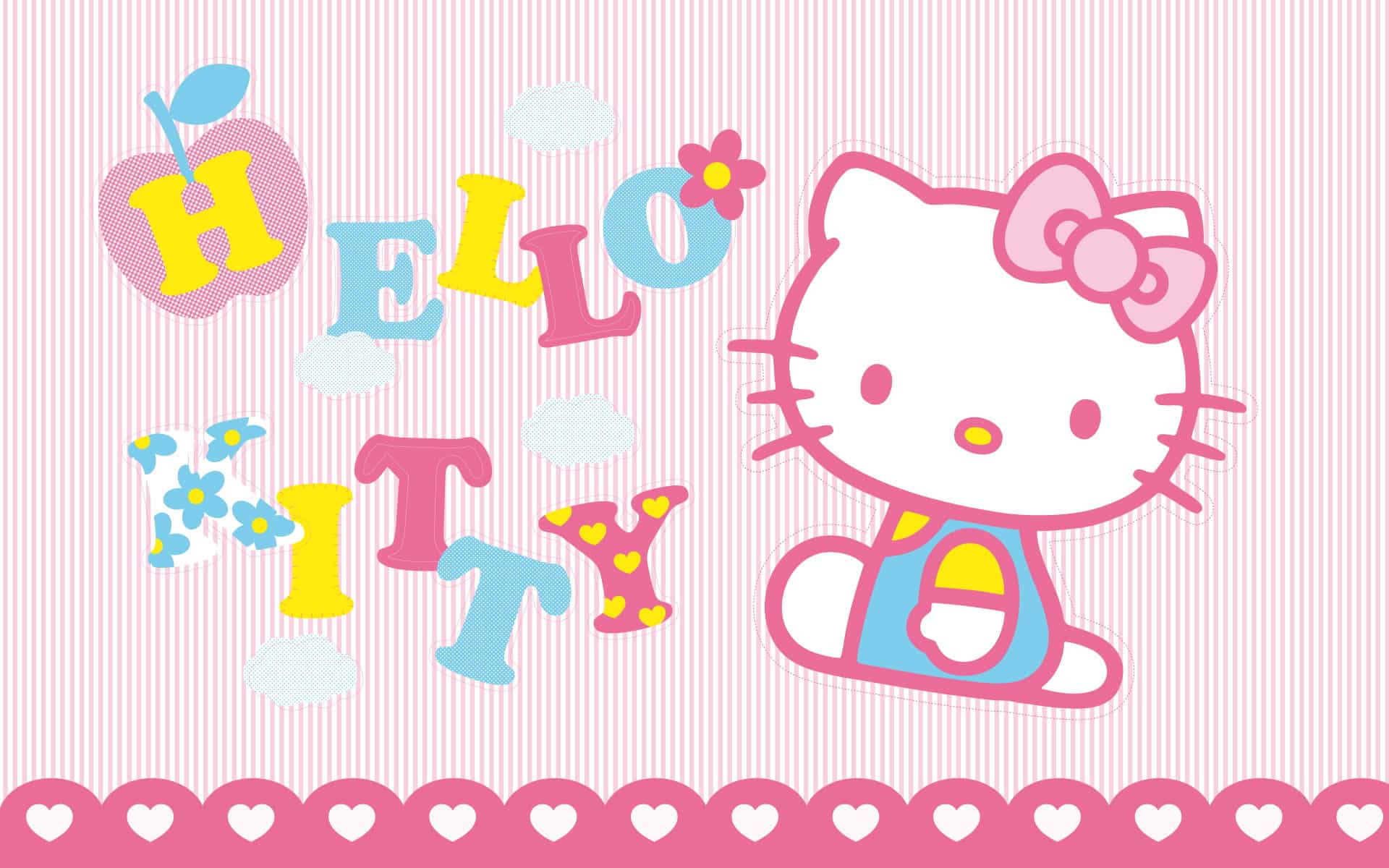 Hello Kitty-Katzenbild ist sehr niedlich