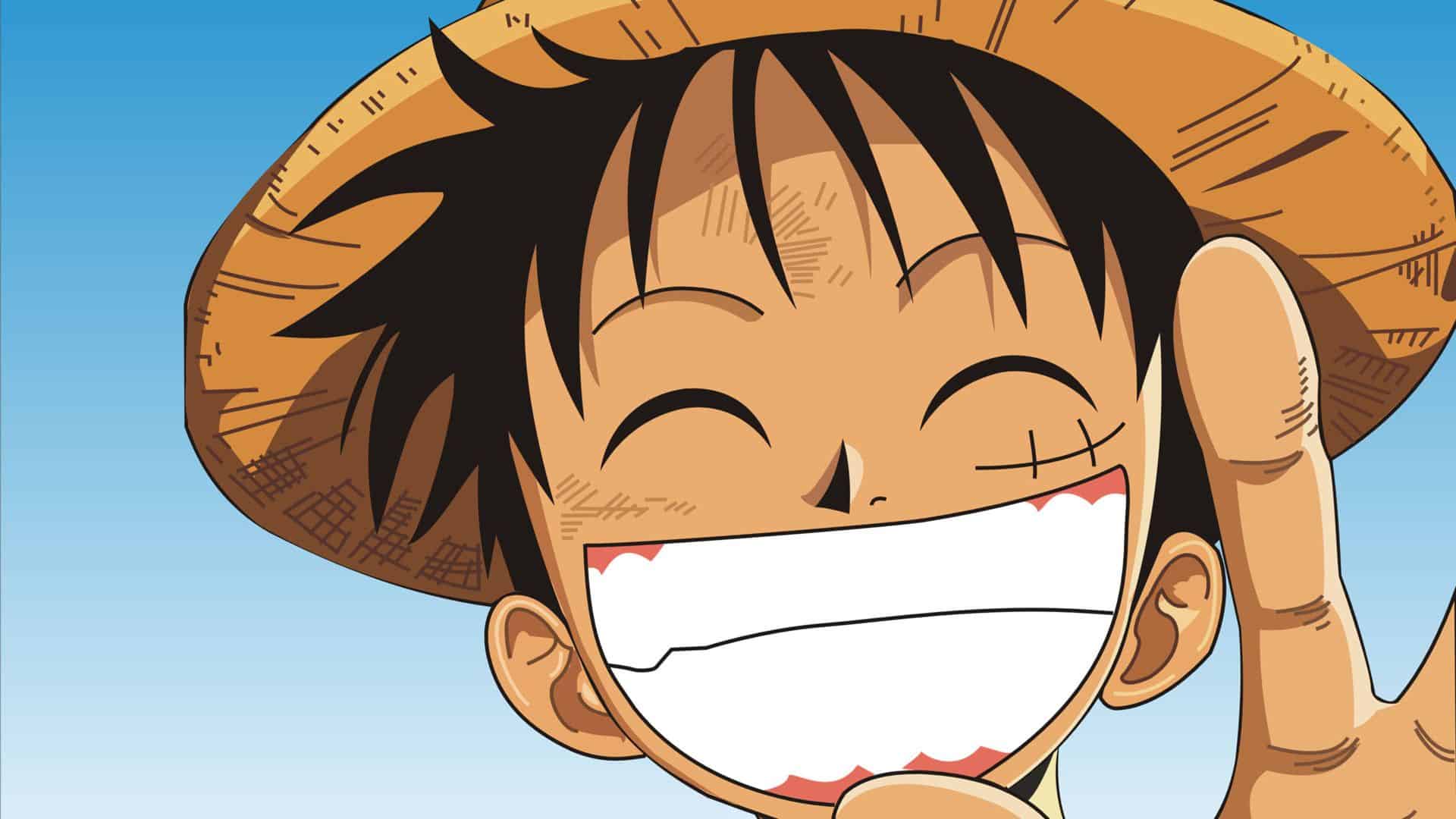 Hình nền Luffy cười chất lượng cao