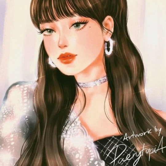 I tried to draw Lisa in anime, hope you guys like it | BLINK (블링크) Amino