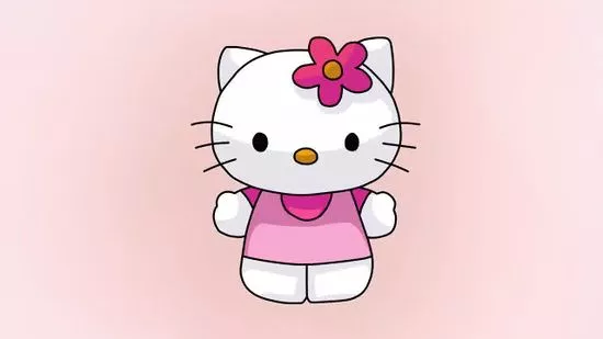 Hình tranh Hello Kitty đẹp dễ thương nhất