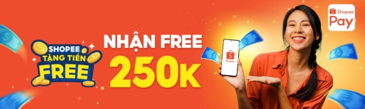 Bạn chọn vào phần Nhận Free 250k trên điện thoại