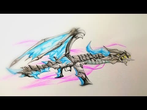 Giới thiệu mẫu vẽ Ak Rồng xanh ấn tượng