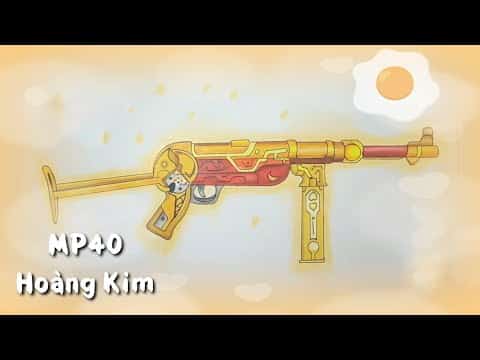 Mời bạn tham khảo mẫu vẽ Mp40 Hoàng Kim