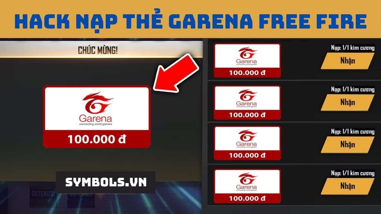 Hack nạp thẻ Garena Free Fire