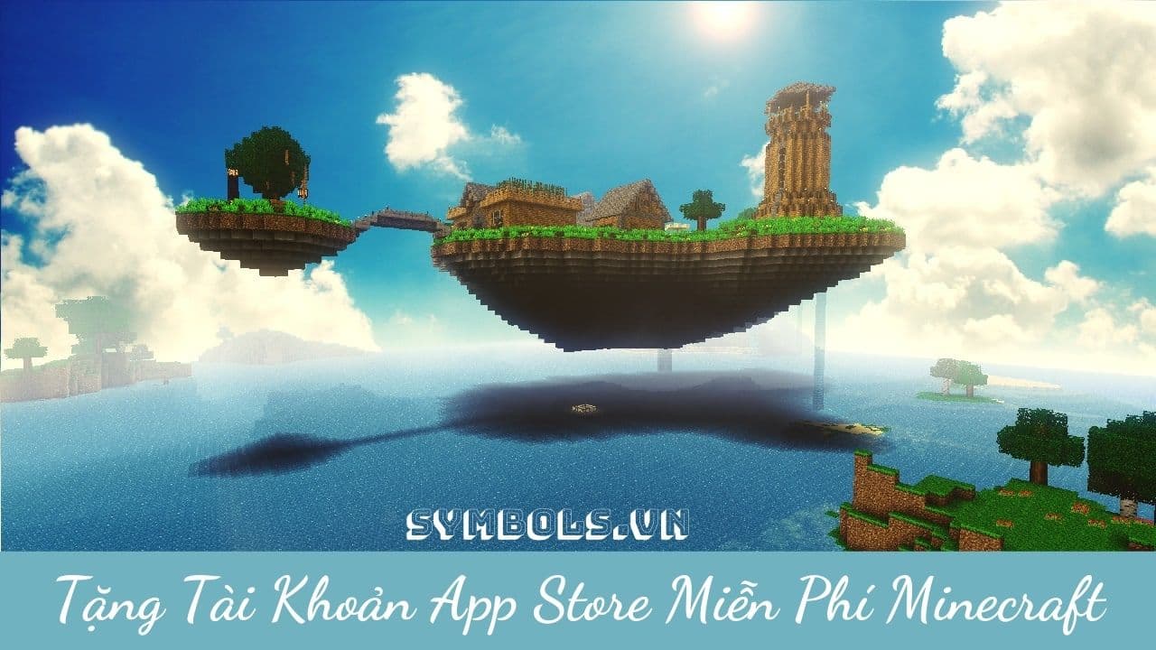 Tặng Tài Khoản App Store Miễn Phí Minecraft