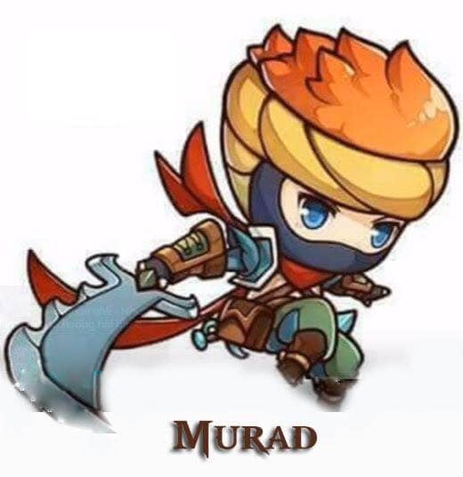 Ảnh tướng mạo Murad chibi cute