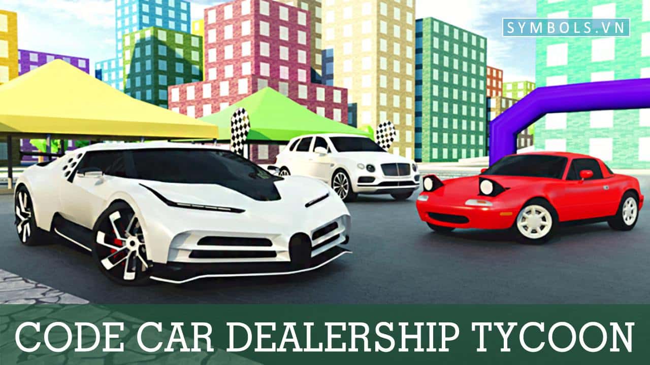 Code Car Dealership Tycoon