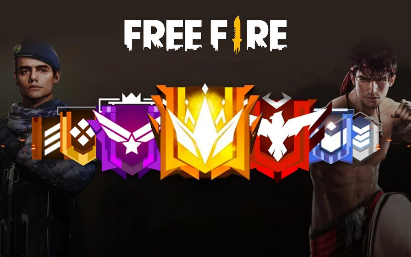 Hình ảnh các rank Free Fire