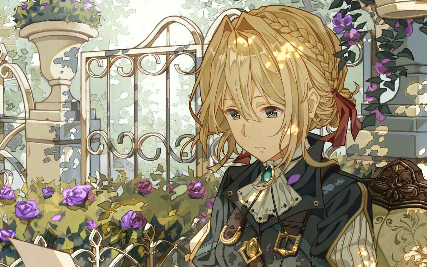 Violet Evergarden Anime Girl Wallpaper HD Anime 4K Wallpapers Images  Photos and Background  Wallpapers Den