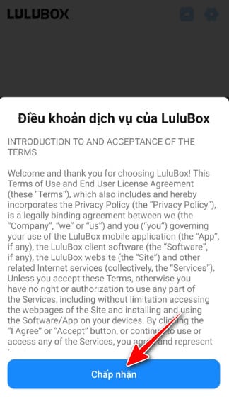 Hoàn tất cài đặt Lulubox