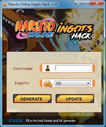 Naruto Online Ingots Hack v1.0