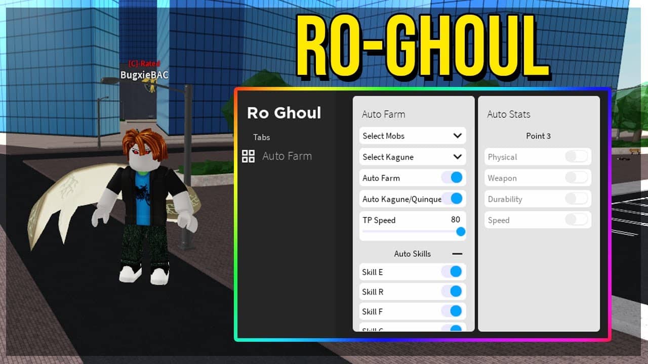 RO-GHOUL HACK Unlimited YEN & RC, MAX