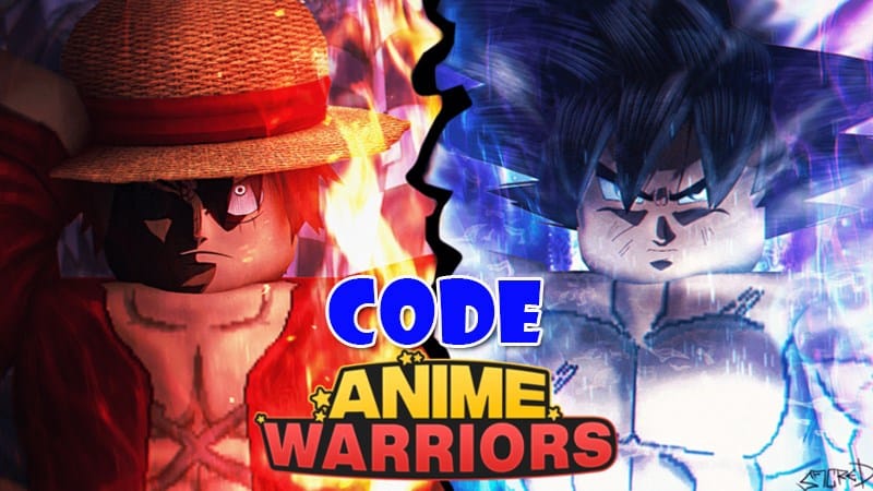 Roblox Anime Warriors code VIP hôm nay