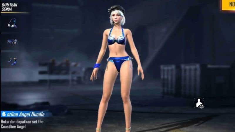 Top ảnh nhân vật nữ Free Fire mặc bikini nóng bỏng