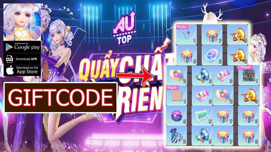Giftcode AU Top Còn Hạn