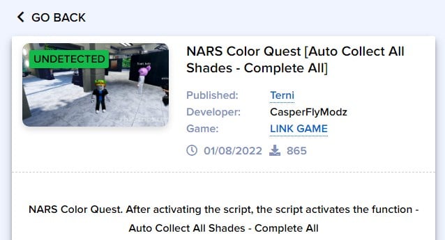 NARS Color Quest - Auto Collect All Shades - Complete All