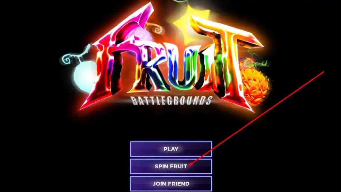 Cách nhập giftcode Fruit Battlegrounds - bước 1