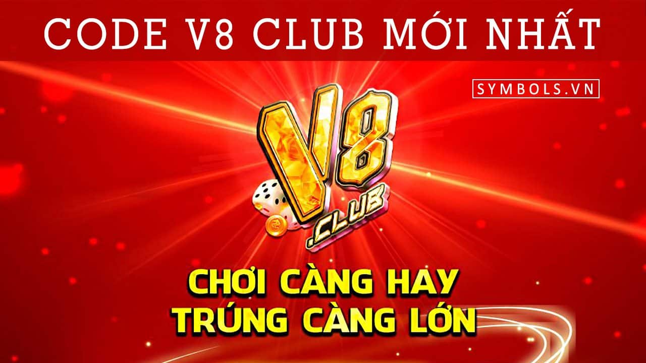 code v8 club