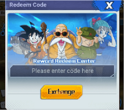 Cách nhập code Dragon Ball Legends