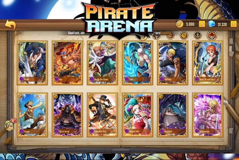 Code Pirate Arena Mới Nhất