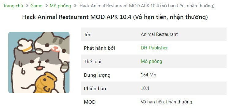 Hack Animal Restaurant MOD APK 10.4 (Vô hạn tiền, nhận thưởng)