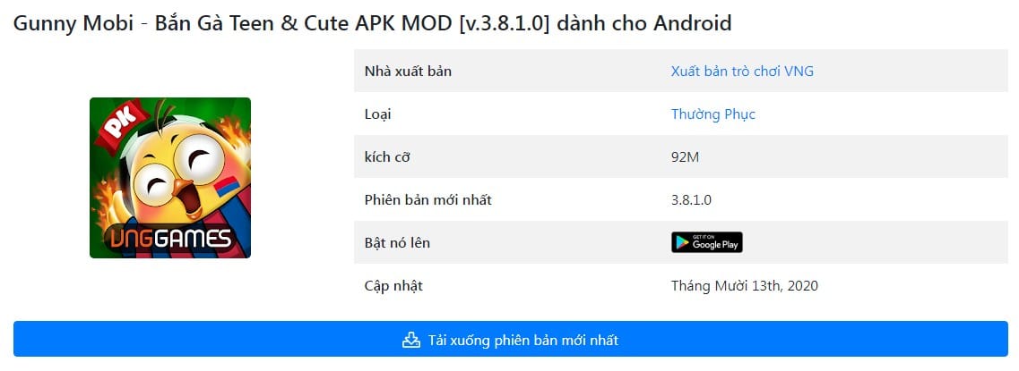Hack Gunny Mobi APK MOD v.3.8.1.0