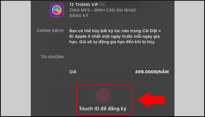 Hướng Dẫn Đăng Ký ACC VIP Zing MP3 Trên Điện Thoại iOS