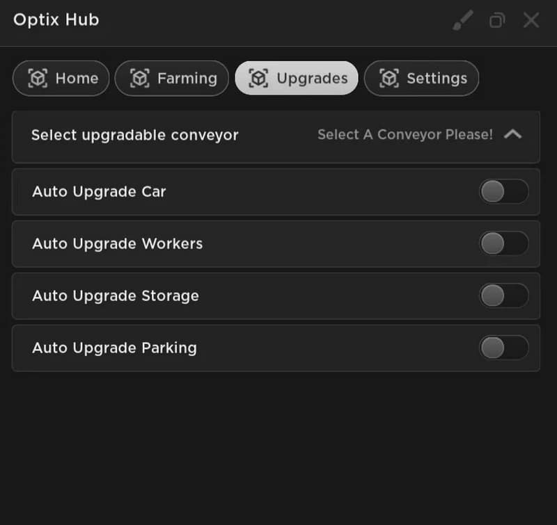 Optix Hub - Car Factory Tycoon Roblox Hack