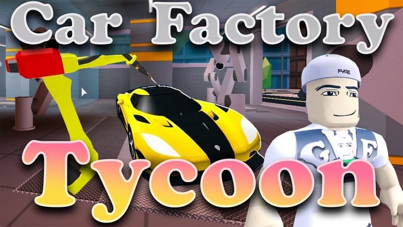 Share Nick Game Car Factory Tycoon Roblox Free