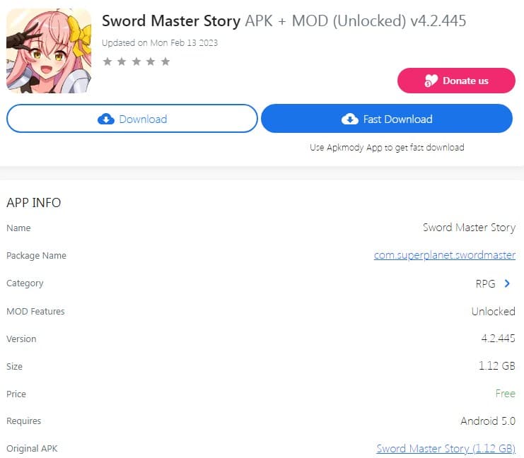 Sword Master Story APK + MOD (Unlocked) v4.2.445
