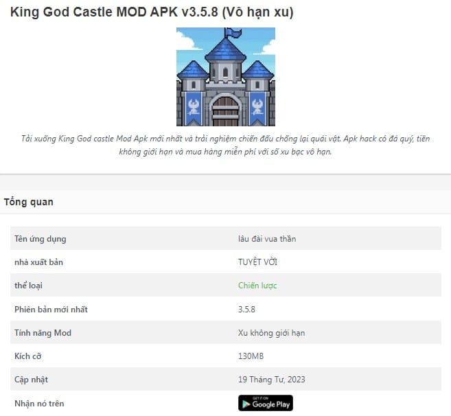 King God Castle MOD APK v3.5.8