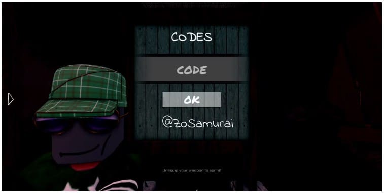 Nhập code Zo Samurai Roblox