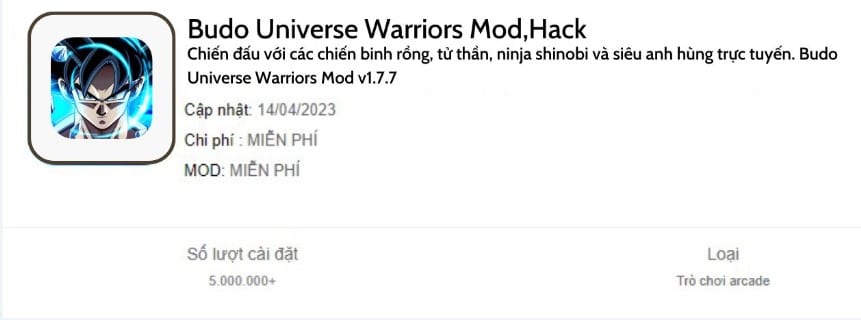 Cách Hack Budo Universe Warriors Mới Nhất