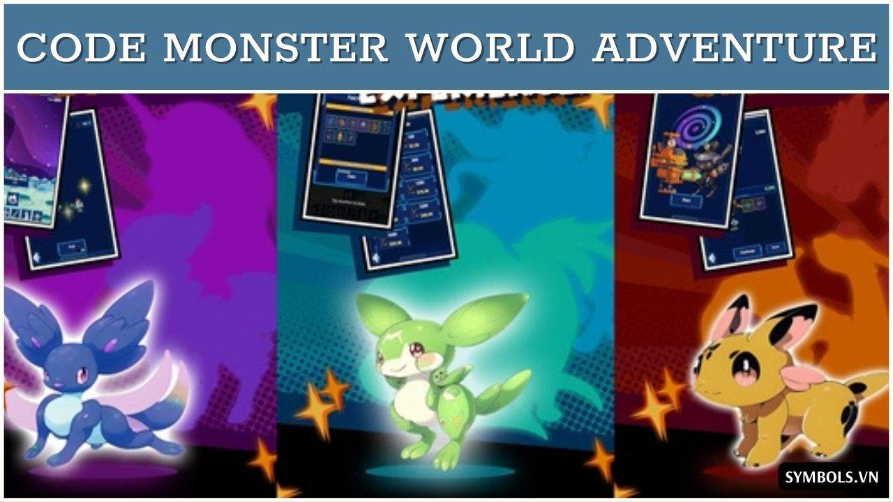 Code Monster World Adventure