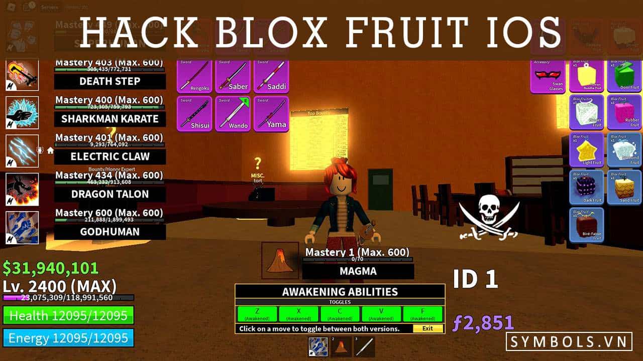 Hack Blox Fruit IOS