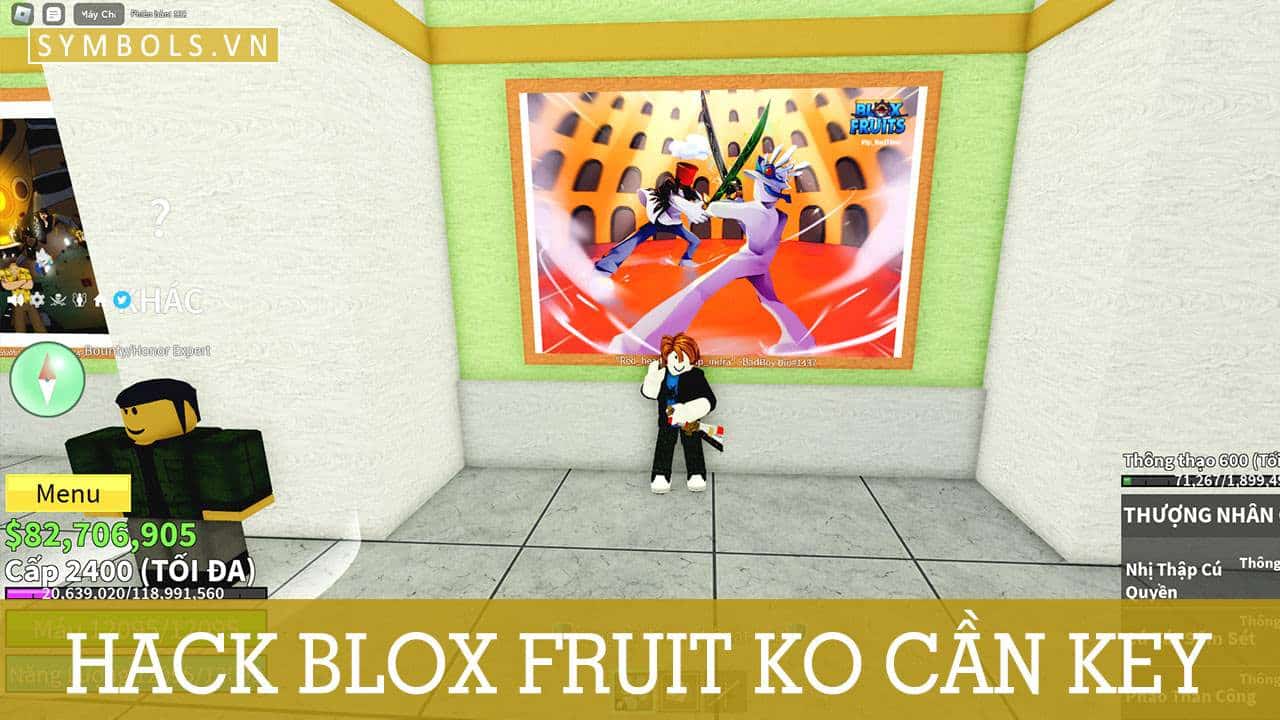 Hack Blox Fruit KO Cần Key
