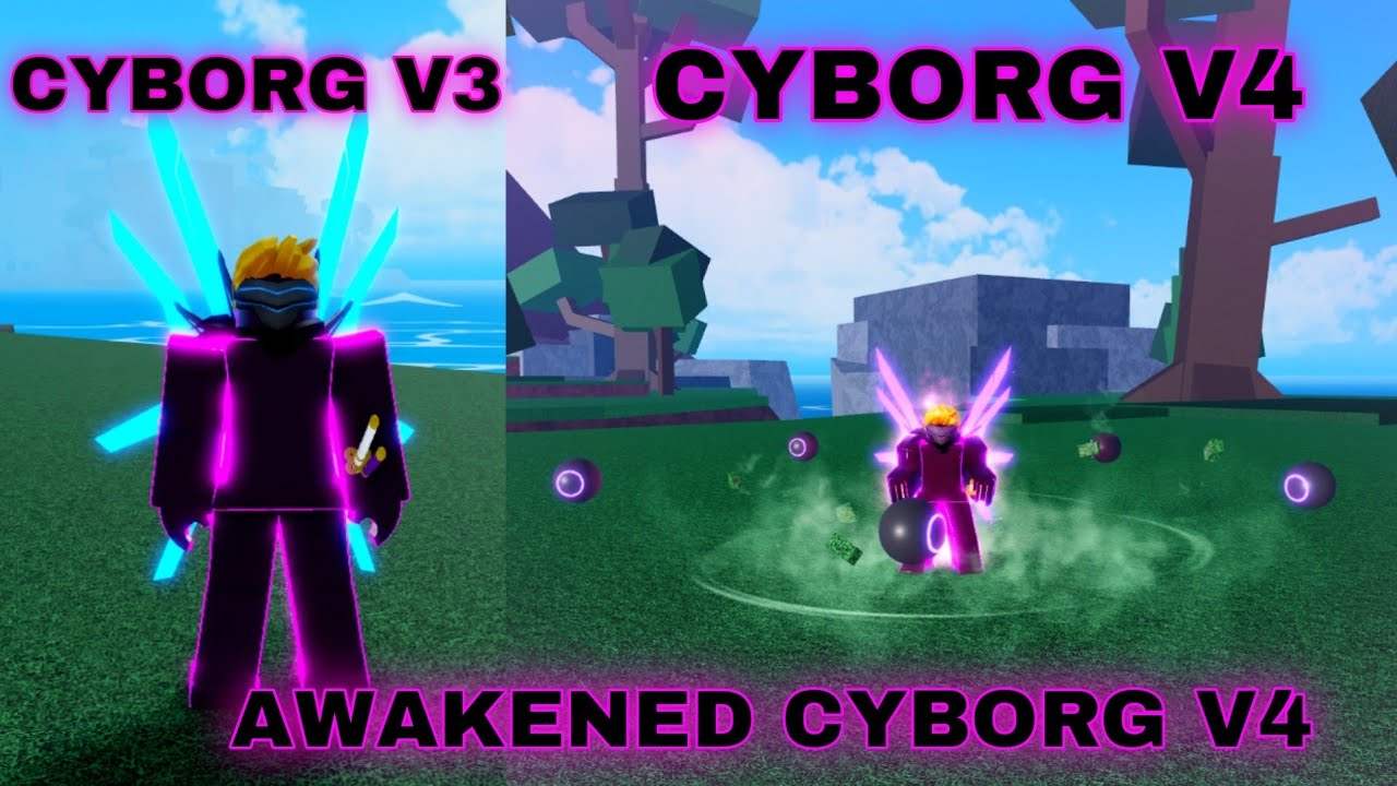Hình Tộc Cyborg V4 cực ngầu
