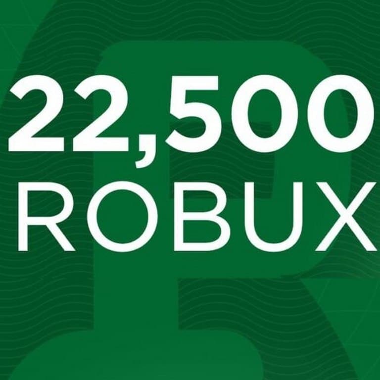 Hình nhiều Robux +22500