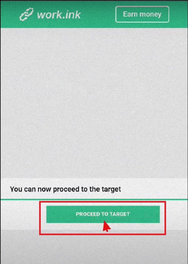 Nhấn vào nút Proceed To Target