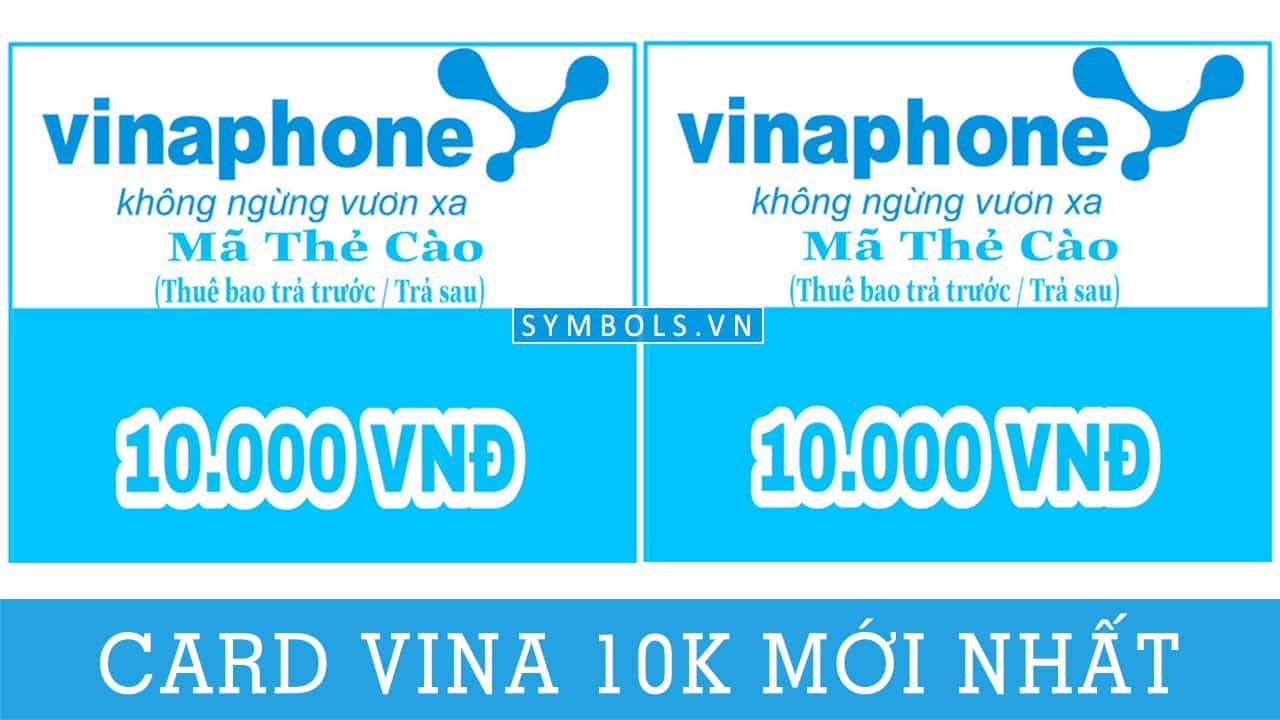 Card Vina 10K