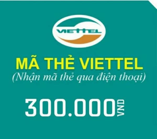 Hình Ảnh Thẻ Viettel 300K