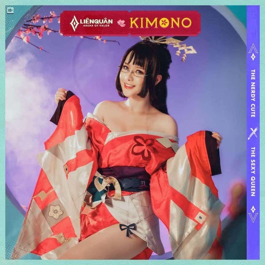 Hình ảnh Veres Kimono sexy đẹp nhất