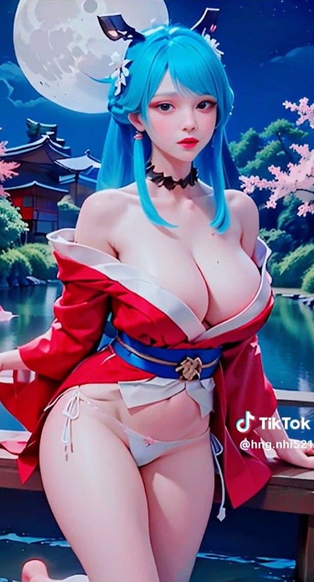 Hình ảnh cosplay Liên Quân Veres Kimono nóng bỏng mới nhất