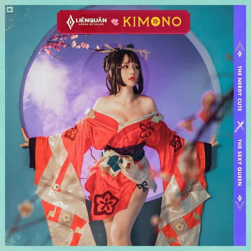 Những hình ảnh Veres Kimono cosplay gợi cảm đẹp nhất